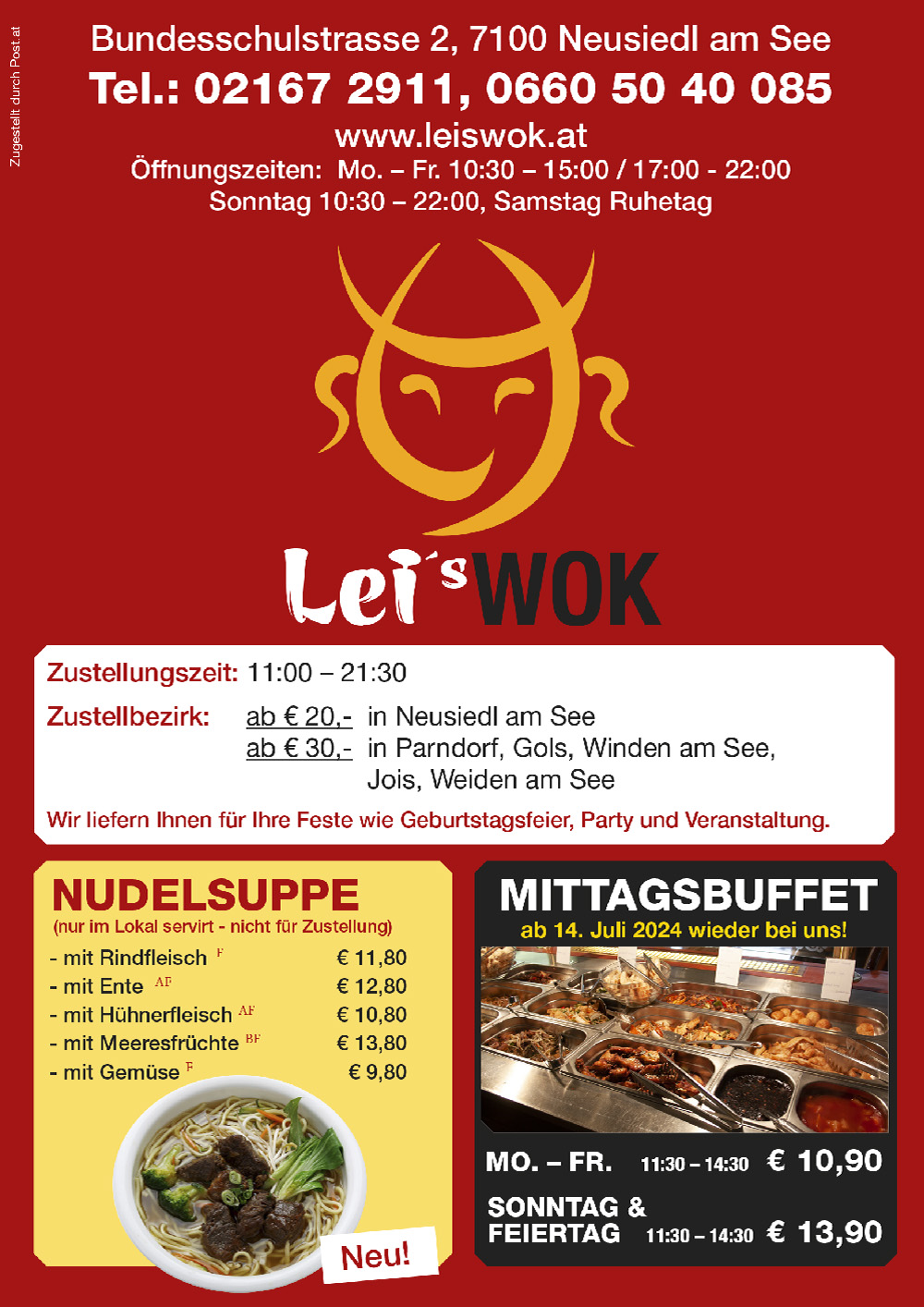 Speisekarte