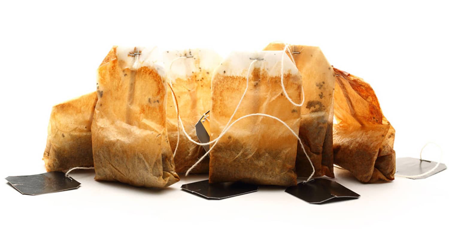 Verwechseln Sie nicht die Mülleimer. Hier müssen Sie gebrauchte Teebeutel entsorgen