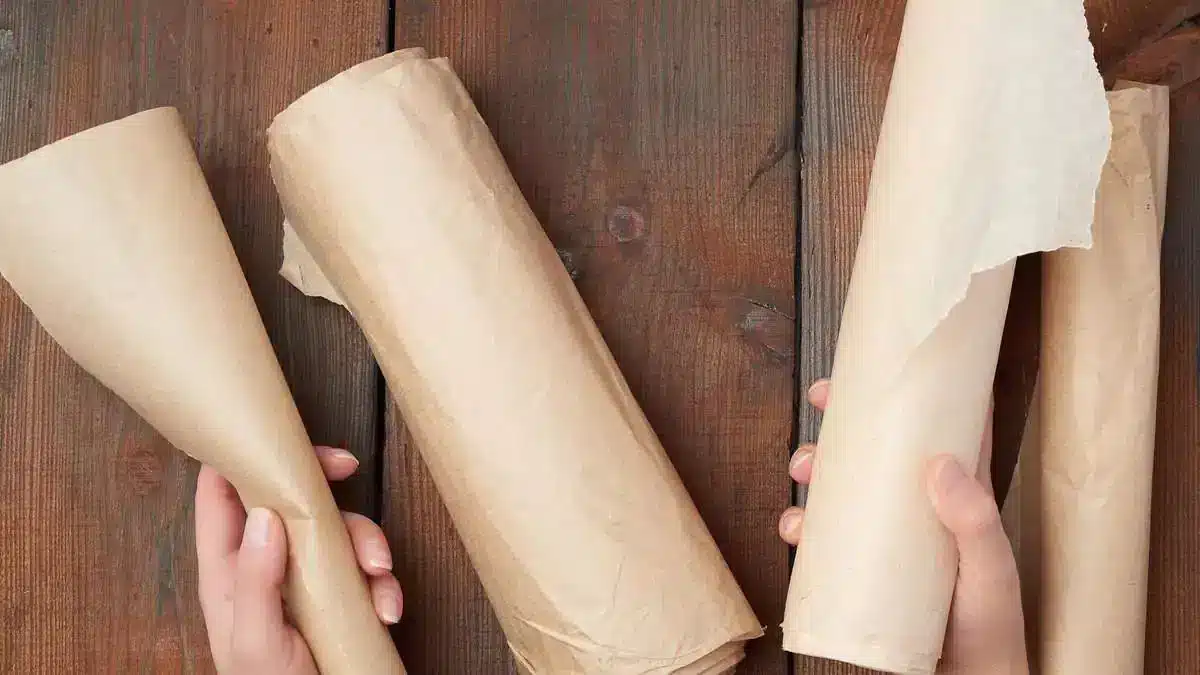 Schade, dass ich nicht schon früher wusste, dass Backpapier das beste Mittel gegen Kalkablagerungen ist.