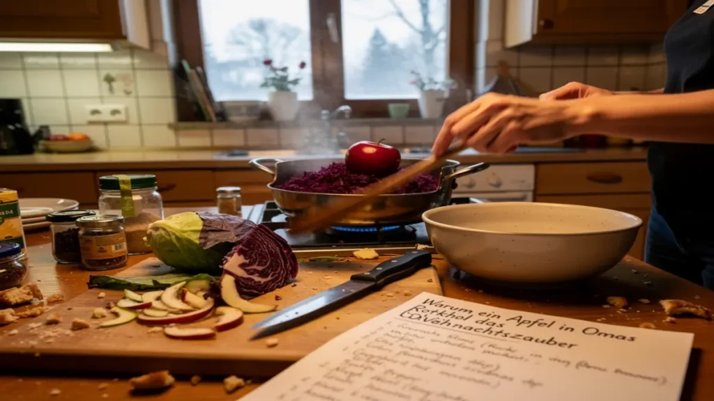 Warum ein Apfel in Omas Rotkohl das geheime Weihnachtszauber ist