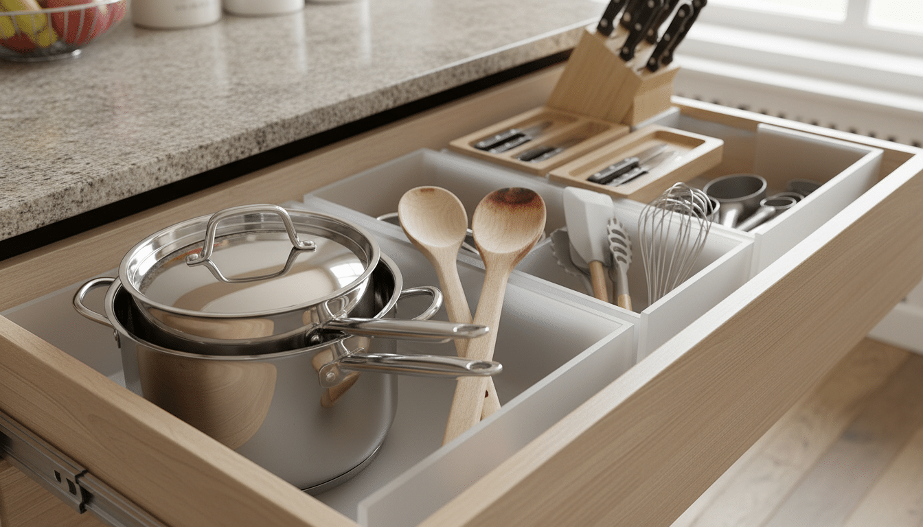 Warum Schubladen die bessere Wahl für deine Küche sind