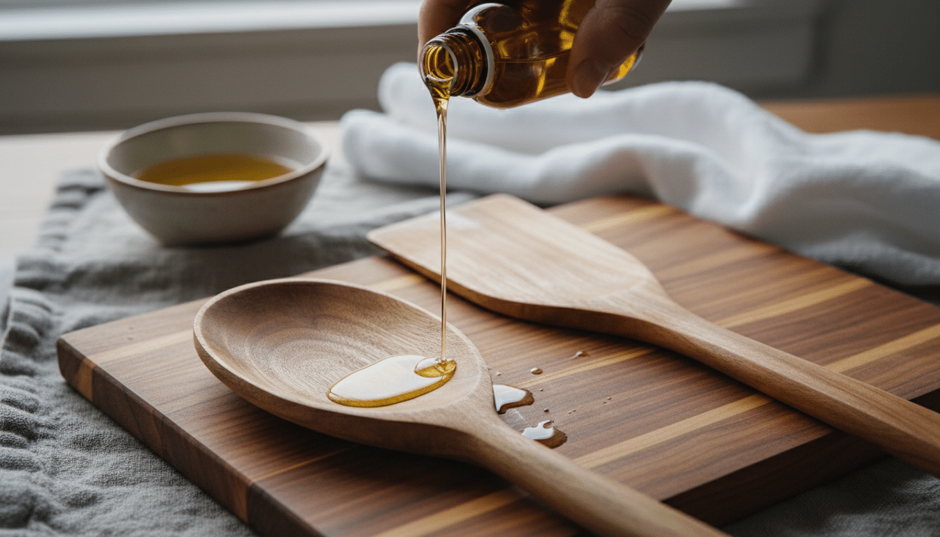 Omas Geheimnisse: So reinigen und pflegen Sie Ihre Holzutensilien richtig!